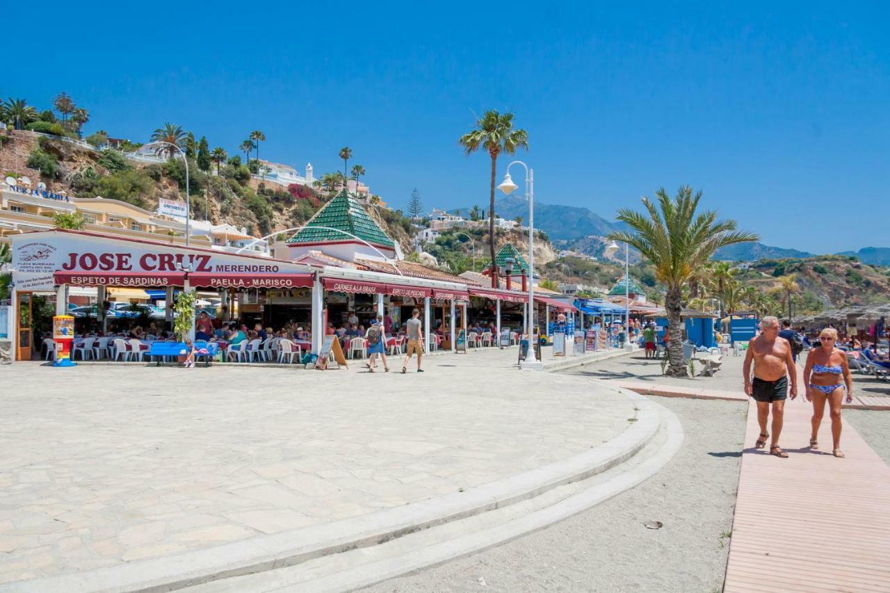 Appartamento Burriana Playa Ibnsadi Nerja Esterno foto