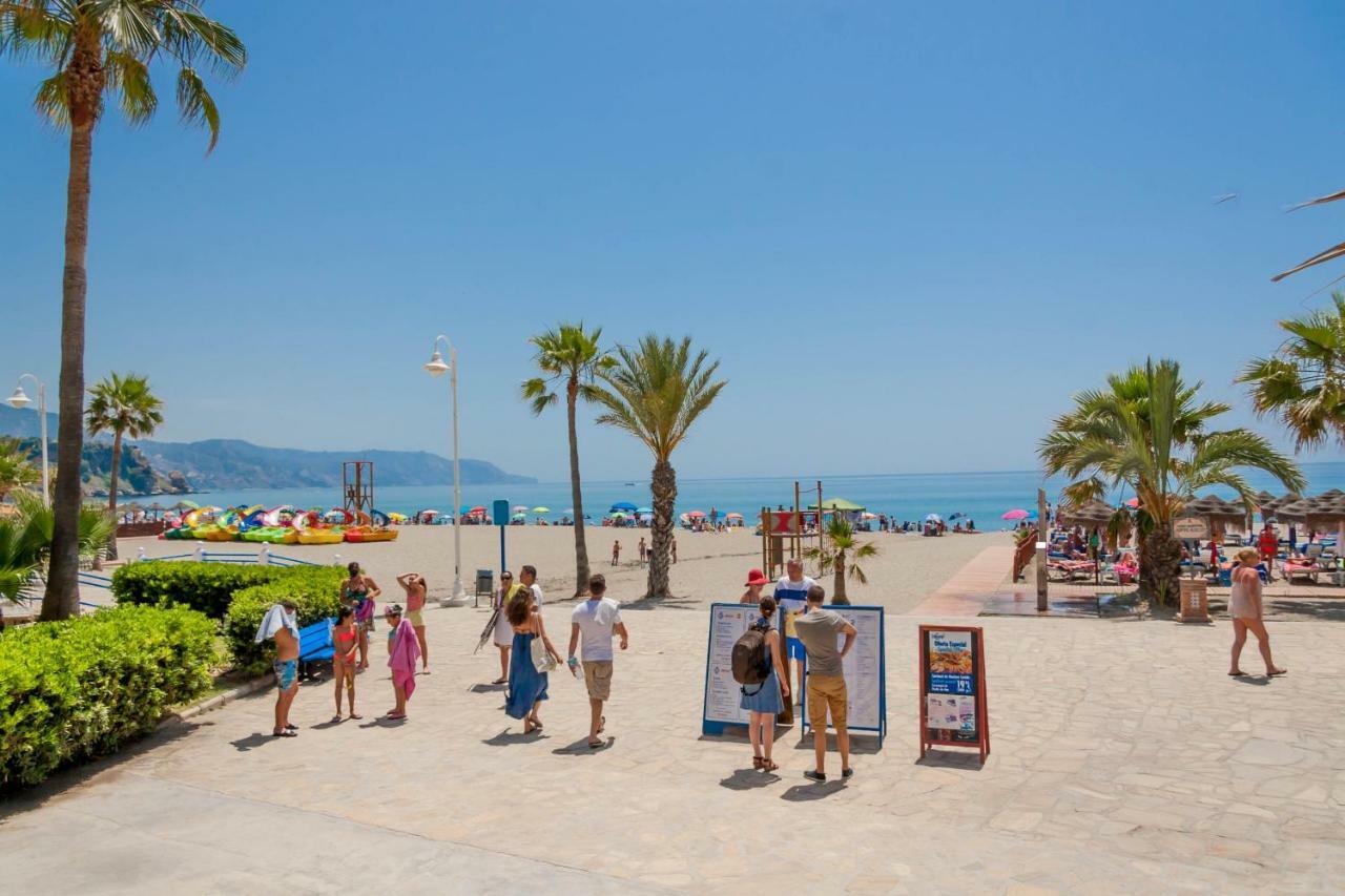 Appartamento Burriana Playa Ibnsadi Nerja Esterno foto