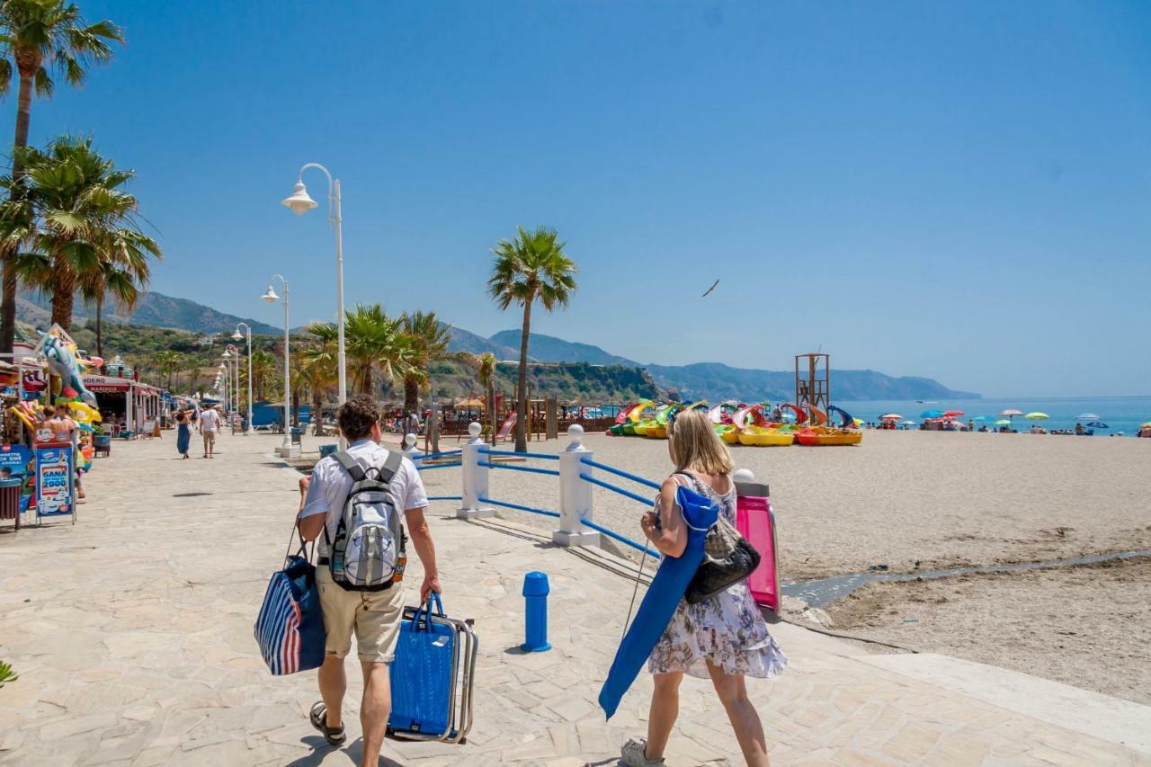 Appartamento Burriana Playa Ibnsadi Nerja Esterno foto